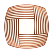 Kuulto 9100 tak/vägg plafond, valnöt 52cm 3000K