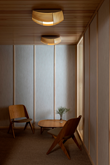 Kuulto 9100 tak/vägg plafond, vit 52cm 3000K