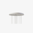 CANOPY Flowerpot Chandelier VP1 10 pendants Ø77 cm Matt White