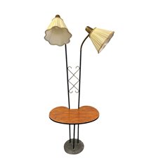 Golvlampa med bord Vera 2-arm
