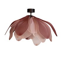 Lou Lou plafond Ø80cm rosa