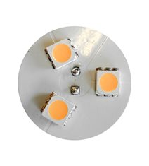 G4 LED 3-SMD White Back-pin 0,45W