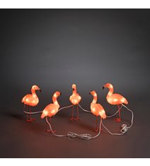 Flamingo LED 5st, akryl