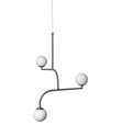 Mobil 3 taklampa, silver 46cm