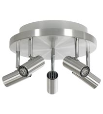 Cato 5 spotlight LED släpljus, aluminium 29cm