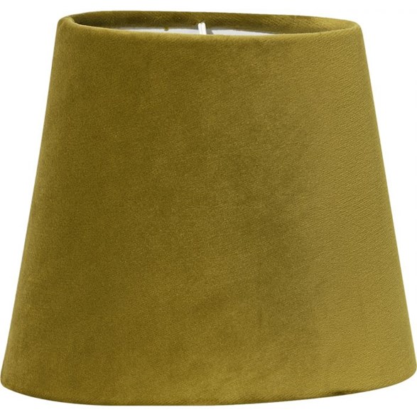 Mia Sammet skärm, senapsgul 17cm