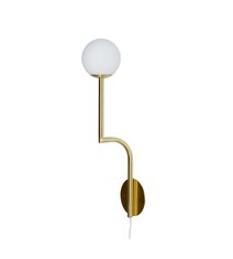 Mobil vägglampa, mässing