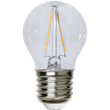 LED-lampa E27 klotlampa Clear, 2W(25W)