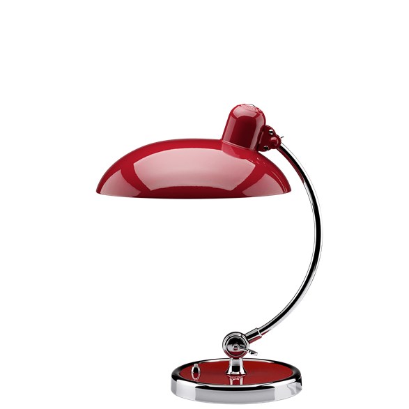 Kaiser idell luxus bordslampa, rubinröd 42,5cm