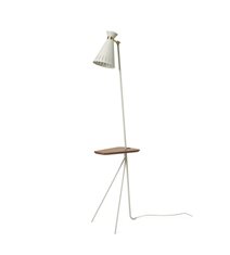 Cone golvlampa med bord, varmvit 144cm