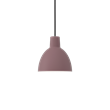 Toldbod 170 taklampa, mörkrosa 17cm