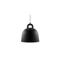 Bell Medium taklampa, svart 44cm