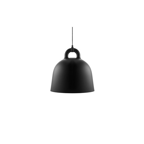Bell Medium taklampa, svart 44cm