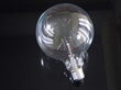 Glödlampa glob klar E27, 25W 125mm