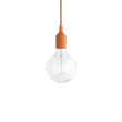 E27 Pendel LED takupphäng, orange