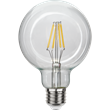 LED-lampa E27 glob Clear, 4.7W(40W) dimbar
