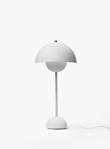 Flowerpot VP3 bordslampa, matt ljusgrå 50cm