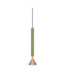 Apollo 39 pendel, skogsgrön/mässing 51,5cm