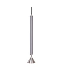 Apollo 59 pendel, ljusgrå/mässing 71,5cm