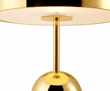 Bell bordslampa, mässing 44cm