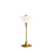 PH 2/1 bordslampa, mässing/opal 35,5cm
