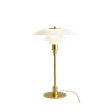 PH 3-2 bordslampa, mässing/opal 47,2cm