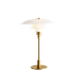 PH 3½-2½ bordslampa, mässing/opal 45cm
