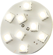 LED-stift 1,6W G4 9-SMD (bakfäste)