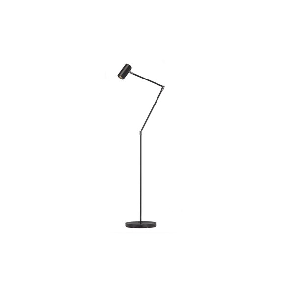 Minipoint golvlampa, svart 142,5cm
