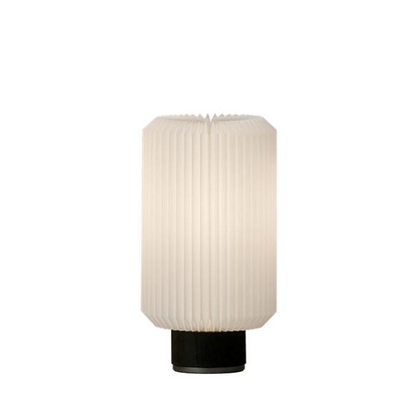 Cylinder 382 bordslampa small, vit/svart
