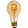 LED-lampa E27 normal Decoled Spiral Amber, 2.5W dimbar
