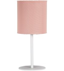 Agnar bordslampa, vit/rosa 57cm