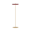 Asteria golvlampa, rubinröd 150cm