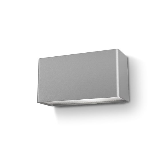 Jubilar III väggarmatur LED, aluminium grå