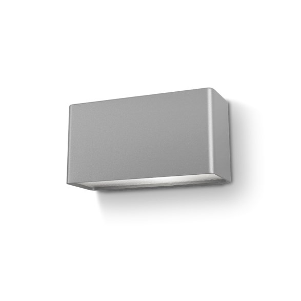 Jubilar II väggarmatur LED, aluminium grå