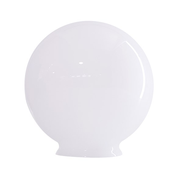 Glasglob opal, blank 200mm