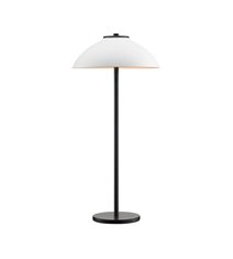 Vali bordslampa hög, svartstruktur/vitstruktur 50cm