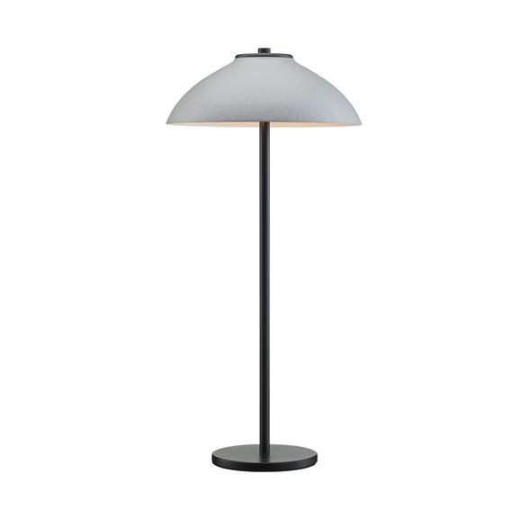 Vali bordslampa hög, svartstruktur/betongstruktur 50cm