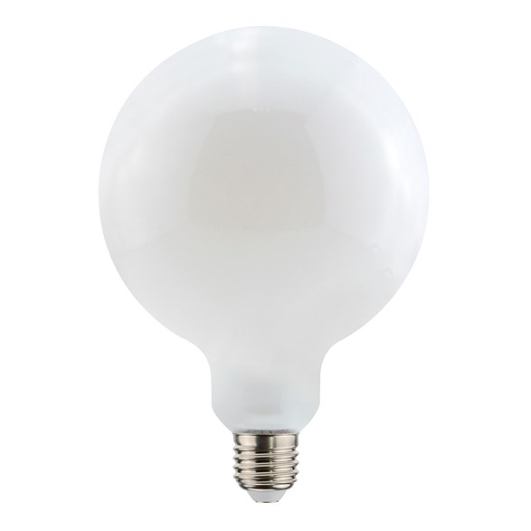 Filament LED-glob 9W(60W) E27, opal 125mm dimbar