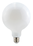 Filament LED-glob 9W(60W) E27, opal 125mm dimbar
