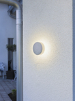 Pesaro vägglykta LED, grå