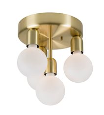 Regal 4 plafond, mässing 23cm