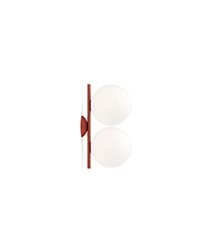 IC Lights C/W1 dubbel plafond, vinröd 42cm