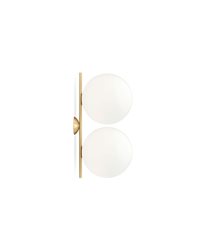 IC Lights C/W2 dubbel plafond, mässing 62cm