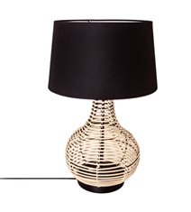 Granada bordslampa, natur/svart 58cm