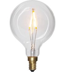 Filament-LED glob 1W(10W) E14, soft glow 80mm