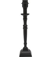 Salong Lampfot Matt Svart 42cm