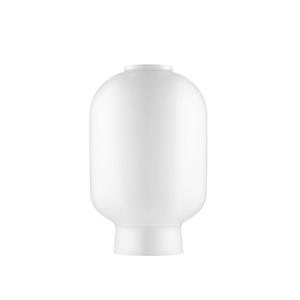 Amp bordslampa reservglas, vit