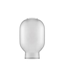 Amp bordslampa reservglas, rökgrå
