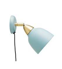 URBAN SHORT WALL LAMP, Mineral Blue